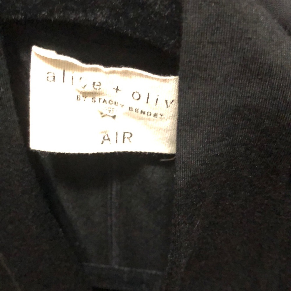 Alice + Olivia black wrap top